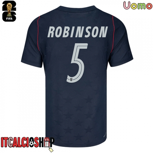 Stati Uniti Antonee Robinson #5 Seconda Maglia Mondiali 2026 Manica Corta